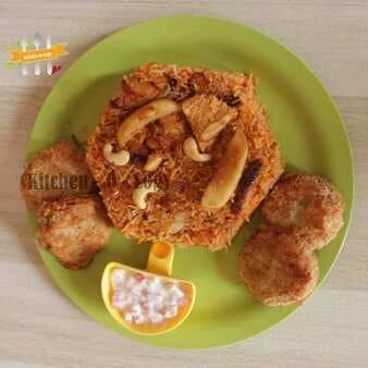 Chicken bukhari pulao