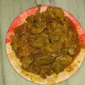 Chiken liver masala