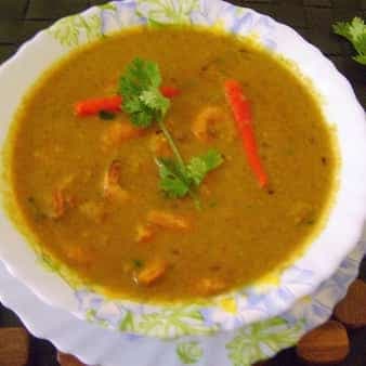 Chingri Malai Curry (Prawns In Coconut Milk Gravy-Bengali Style)