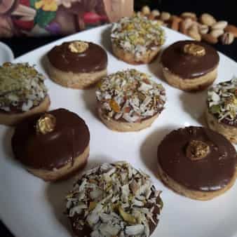 Choco Almond Pistachio Cookies