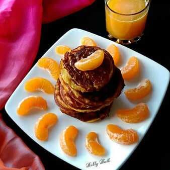 Cottage Cheese Orange Pancake