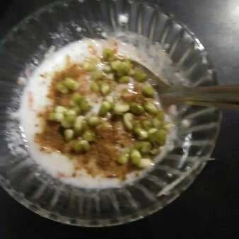 Curd moong healthy snack