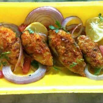 Curry flavoured fish fry