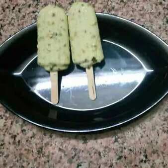 Delightful summer dessert:green glory kulfi!