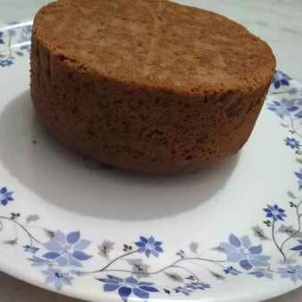 Eggless Chocolate Sponge In Cooker