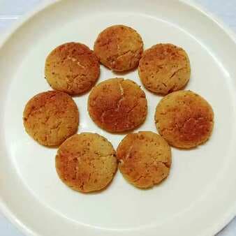 Eggless Coconut Cookies