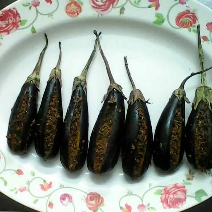 Eggplant (baigan) launji