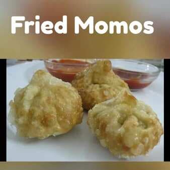 Fried cheese corn momos