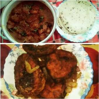 Fried Fish Wid Chicken Curry