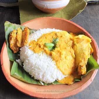 Goan Fish Curry With Silver Whiting Or Lady Fish/Muddoshi Hooman