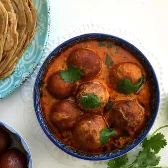 Gulab jamun ki sabzi/curry (no-onion