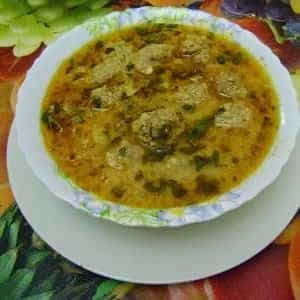 Gushtaba (Mutton Balls In Yoghurt Gravy-Kashmiri Style)