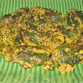 Gutti vankaya (andhra style stuffed brinjals)
