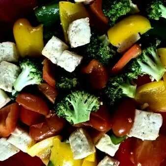 Healthy Broccoli Tofu Fry