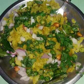 Healthy protien packed poha