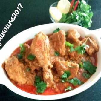Hot and spicy chicken masala