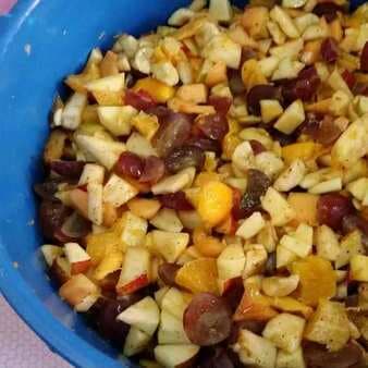 Iftaar fruit chaat bowl
