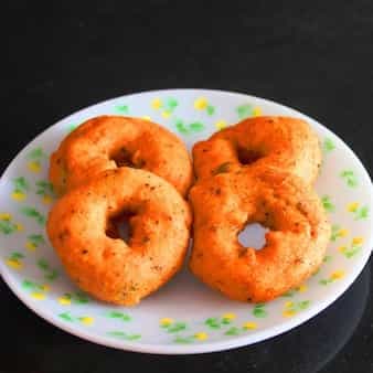 Instant vada with dosa batter