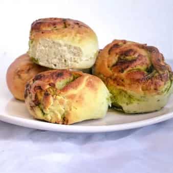 Jamie olivers twister bread with green pesto recipe