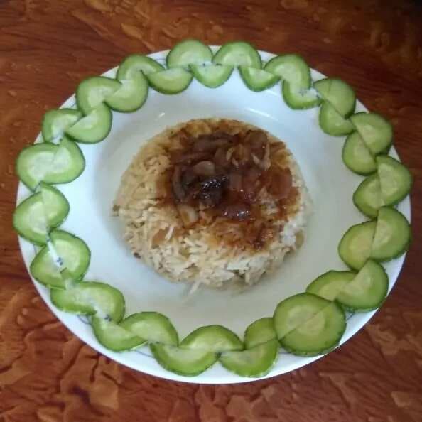 Jeera onion rice