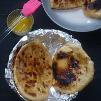 Kashmiri naan &cheese naan (eggless & yeastfree)
