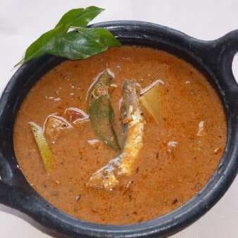 Kerala style mathi curry with coconut milk
