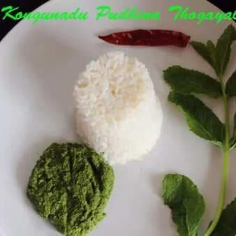 Kongunadu pudhina thogayal/mint chutney