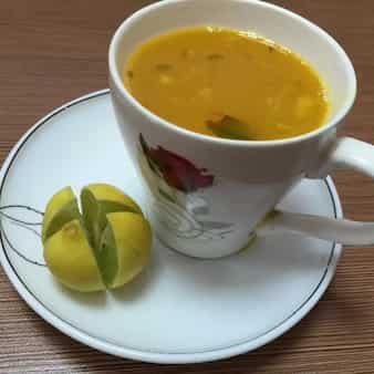 Lemon dal rasam/nimbu toor dhal rasam/soup