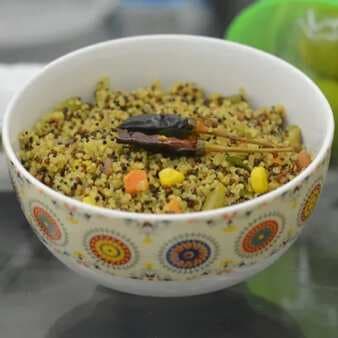 Lemon quinoa with vegetables