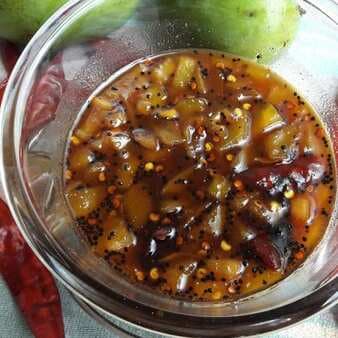 Maangai pacchadi/raw mango dip-tamil new year special recipe