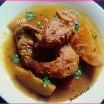 Machha tarkari (odisha style fish curry)