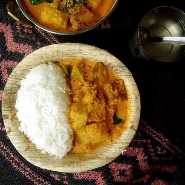 Mangalore cucumber curry: