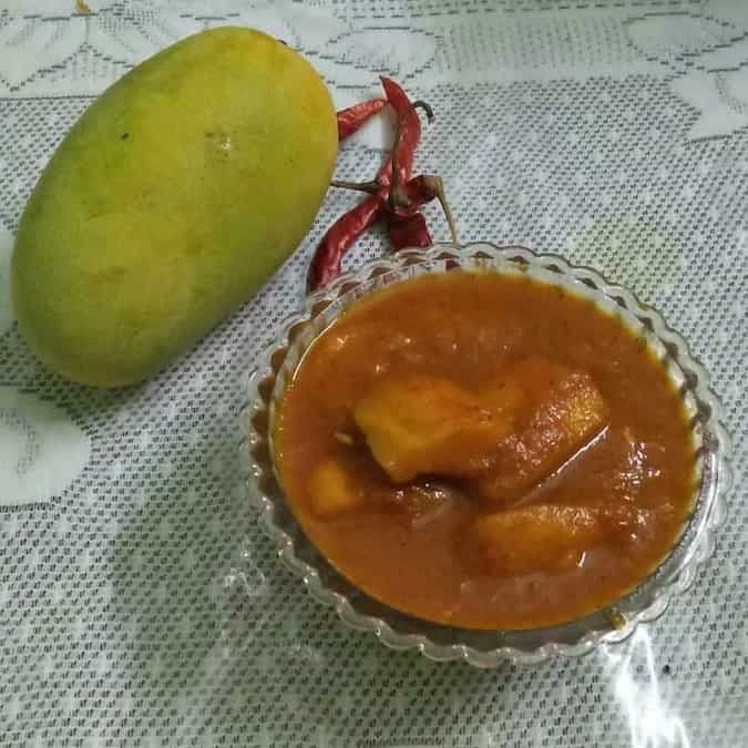 Mangalorean mango curry