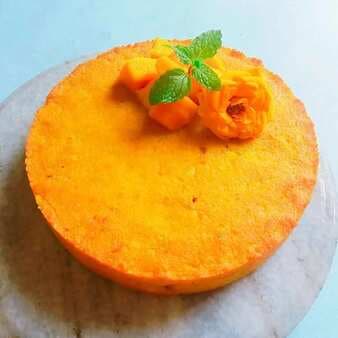 Mango chhena poda(roasted mango cheese cake)