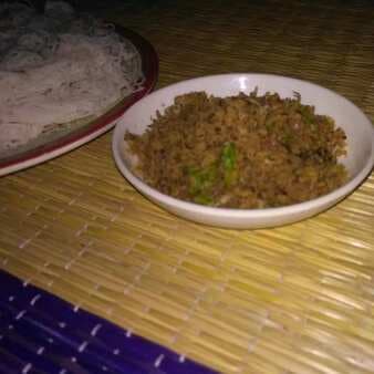 Masi podi (dried tuna fish powder)