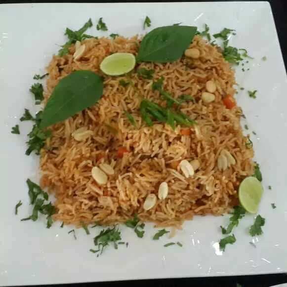 Massaman curried rice