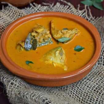Meen kulambu/fish curry with coconut