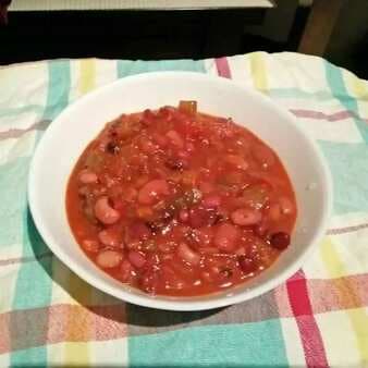 Mexico in a bowl-mexican chili bean