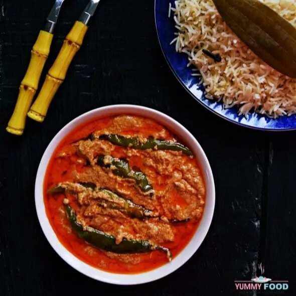 Mirchi ka salan-classic hyderabadi green chilli curry