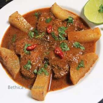 Muj gaad (kashmiri style fish curry)