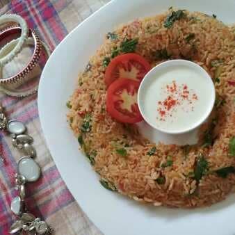 Mumbai tawa pulao from left over rice