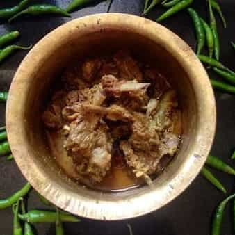 Niramish Mangsho Or Mutton