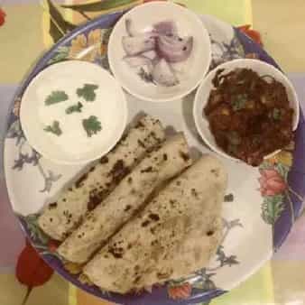 North Indian Roti Meal