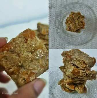 Oats And Apricot Granola Squares