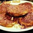 Oats kala chana or black chickpeas kabab