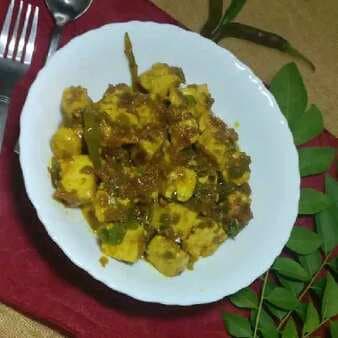 Paneer With Curry Leaves