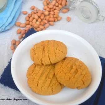 Peanut butter cookie-eggless