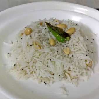 Peanut riceleft over rice makeover