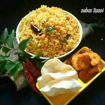 Puliodharai/tamarind rice