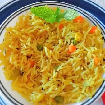 Quick vegetable pulao